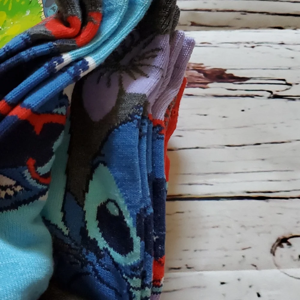 🆕️ DISNEY STITCH NO-SHOW SOCKS (6 PAIRS) 🌸